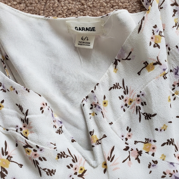 Garage Floral Dress - Picture 3 of 3